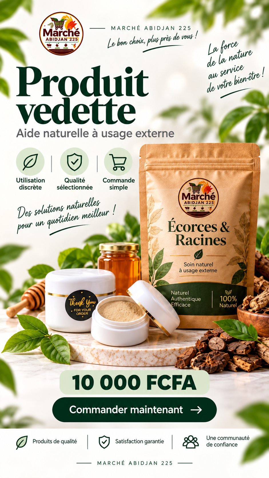 (6) Produit vedette Produit vedette Écorces & Racines – Marché Abidjan 225