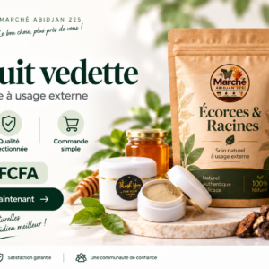Produit vedette Produit vedette Écorces & Racines – Marché Abidjan 225